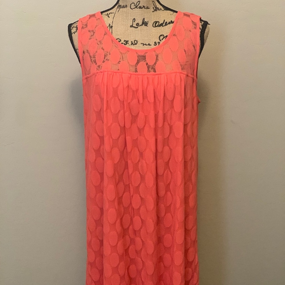INC Womens Sleeveless Corral Dress